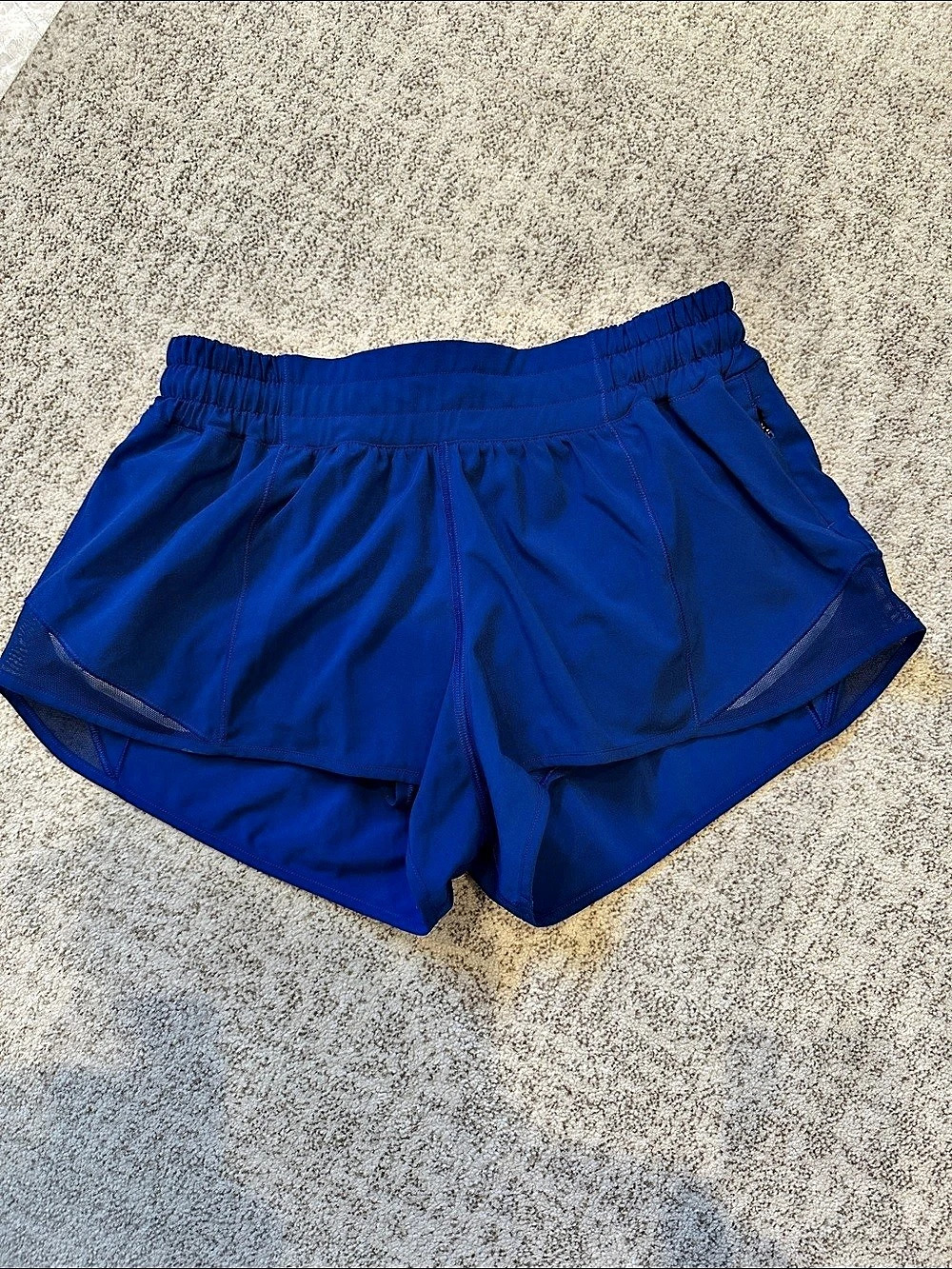 lululemon Hotty Hot Athletic Shorts Blue, 6